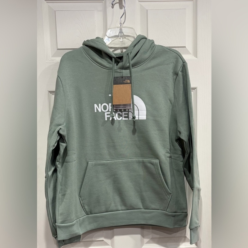 The North Face Women’s Large Evolution Half Dome Regular Hoodie Light Green NWT